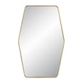 thumbnail image 1 of Renwil Mocha 40" Tall Rectangular Mirror, Satin Brass, 1 of 5