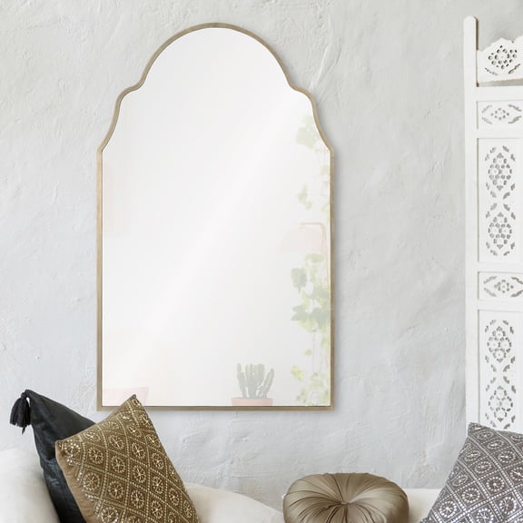 Renwil Natasha 26 in. x 42 in. Rectangular Framed Mirror