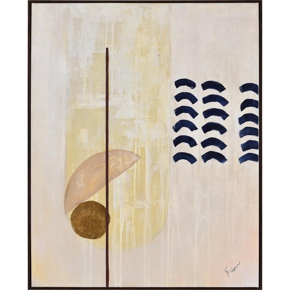 Renwil Navi Rectangular Canvas Wall Art