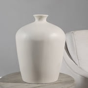 Renwil Olivine Ceramic Vase, Off-White