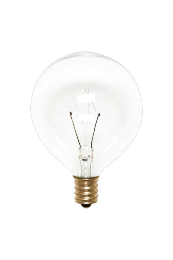 Renwil Orbit 3-Light Modern Glass Light Bulb in Clear (Pack of 3)