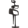 thumbnail image 1 of Renwil Pacino 21x7.5" Modern Aluminum Decorative Statue in Antique Nickel, 1 of 4