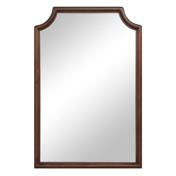 Renwil Sintra 36" H x 24" W Wall Mirror, Brown