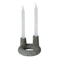 thumbnail image 1 of Renwil Smithson Modern Terrazzo Marble Candle Holder in Gray & White, 1 of 4