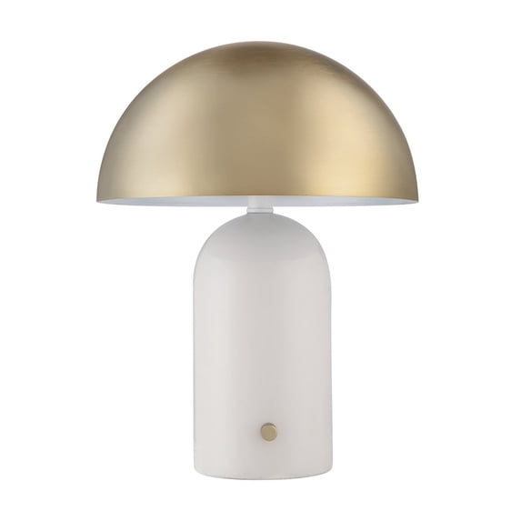 Renwil Solero 16" Tall Table Lamp With Dome Iron Shade