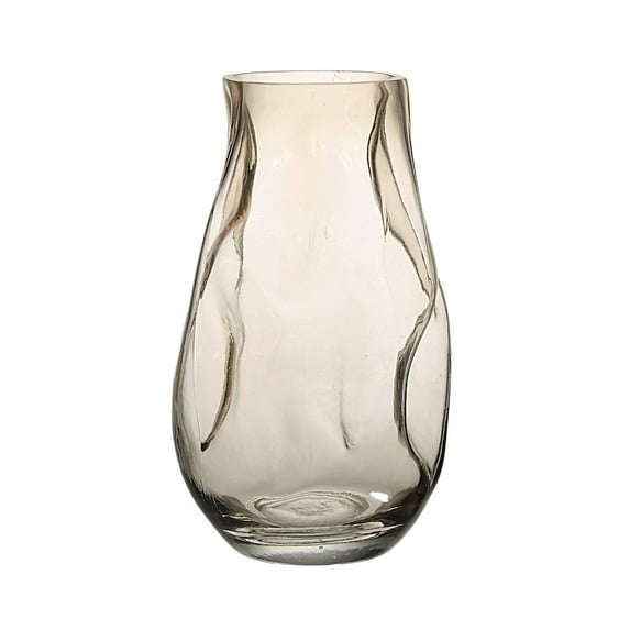 Renwil Tawny Glass Vase In Beige Color
