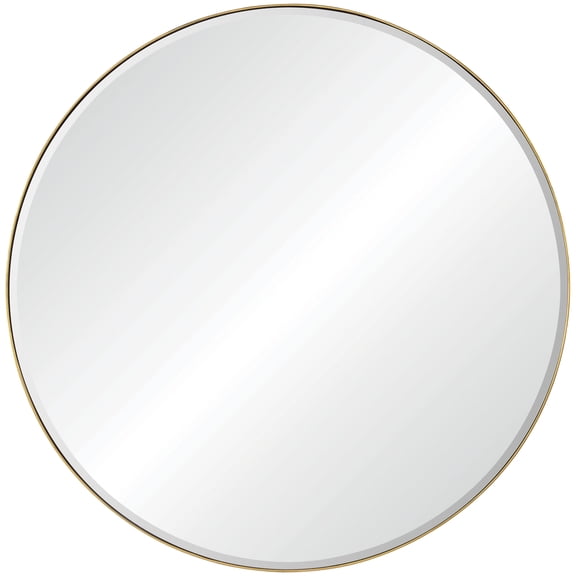 Ren Wil MT2347 48" Diameter Circular Framed Accent Mirror - Gold