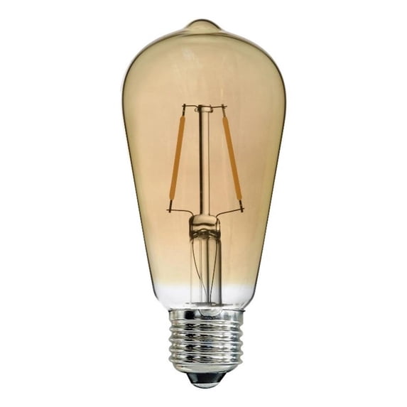 Renwil Timmons 3-Light Modern Glass LED Light Bulb in Clear (Pack of 3)