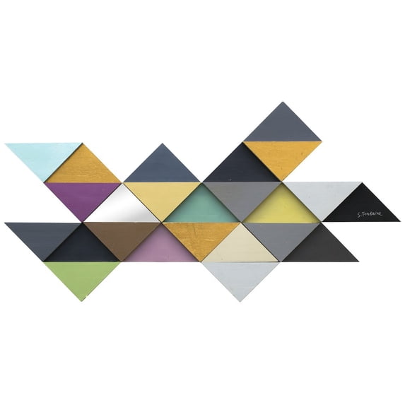 Renwil Tremulous Triangle Wall Decor