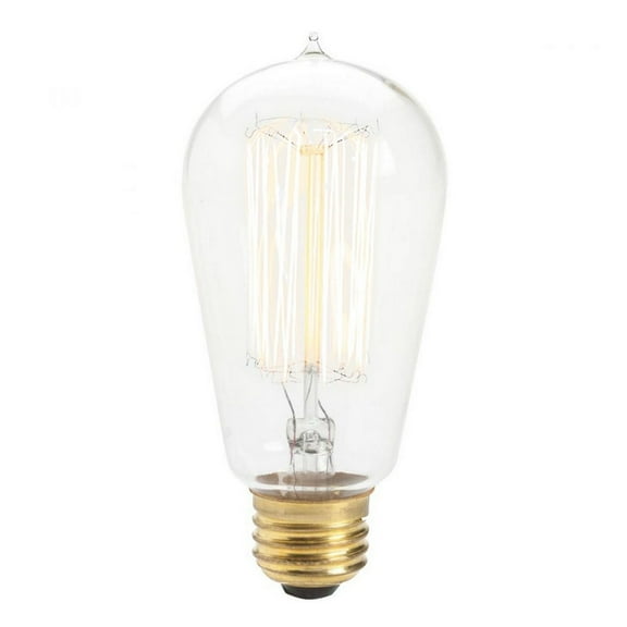 Renwill LB006 60W Edison Replacement Bulb, Clear