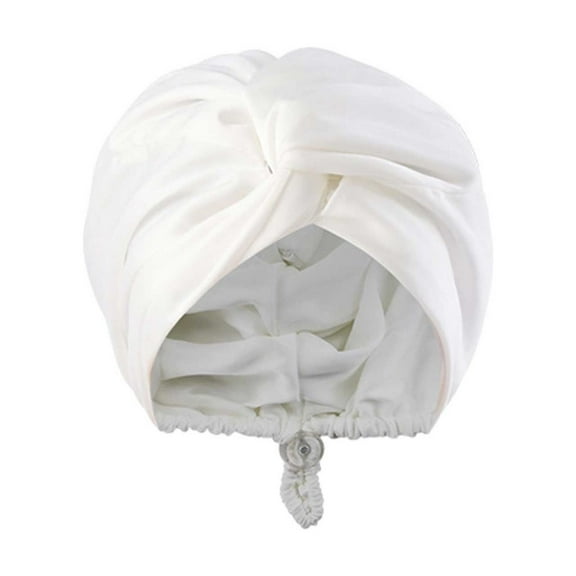 Renxiaooo Adult Adjustable Silk Satin Hair Bonnet For Sleeping Double Layer Hair Wrap Sleep Cap Turban For Women Men Curly Straight Hair Long Large Braid Unisex Korean Hair Care