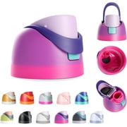 Lid for Owala Freesip, Compatible with Owala Cup 16oz 24oz 32oz 40oz, One Button Water Bottle Top Lid Replacement Accessory, Leakproof, BPA-Free