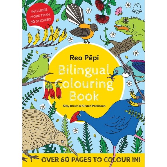 Reo Pepi Bilingual Colouring Book (Paperback)