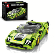 Reobrix Lamborghini SIAN FKP37 Building Block Set, Speed Supercar Model, STEM Building Toy for Kids & Collectors 8+, Birthday Gift for Car Enthusiasts