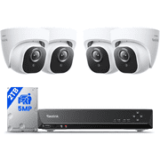 Reolink PoE 8-Channel NVR Surveillance System, 4x 5MP Cameras, 2TB HDD, 24/7 Recording, RLK8-520D4