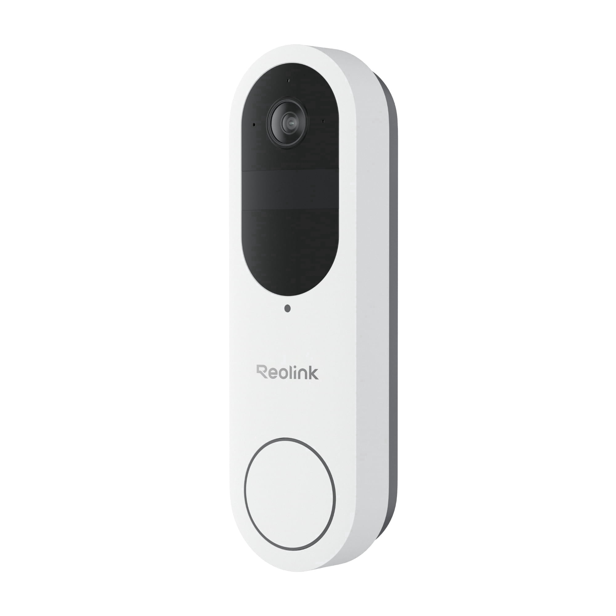 Reolink 2K 5MP Battery WiFi White Video Doorbell Camera, Person/Vehicle/Package Detection, 2-Way Talk