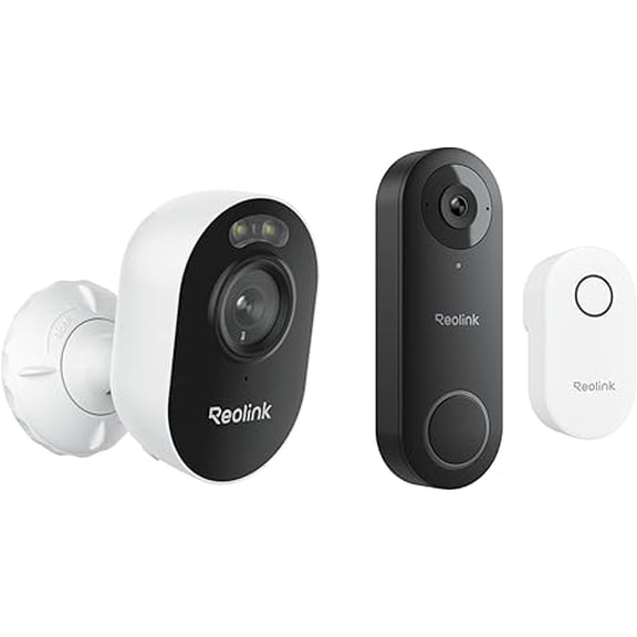 Reolink 2K Smart Video Doorbell WiFi Chime with Lumus Camera Color Night Vision Local Storage Person Detection