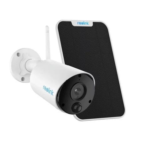 Reolink 3MP Outdoor/Indoor Battery Power Wireless WifiI Security Camera 2-Way Audio with Solar Panel