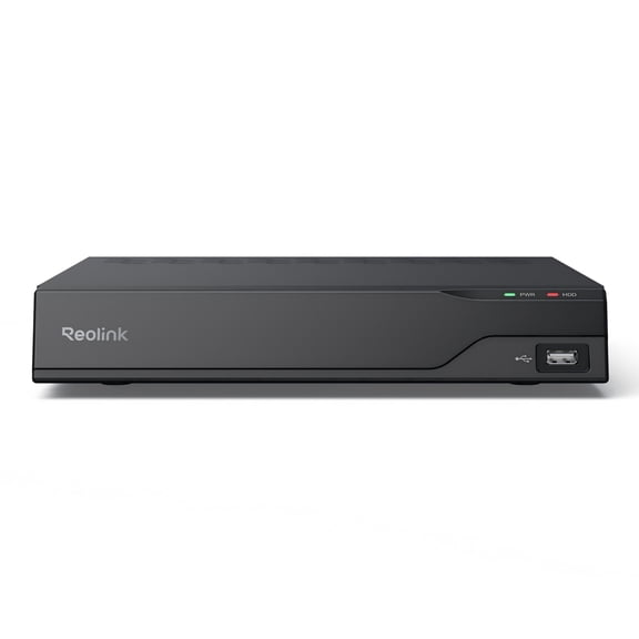 Reolink 8-Channel NVR Recorder, Supports PoE, Wi-Fi Cameras & Continuous Recordings, RLN8-410-NHD