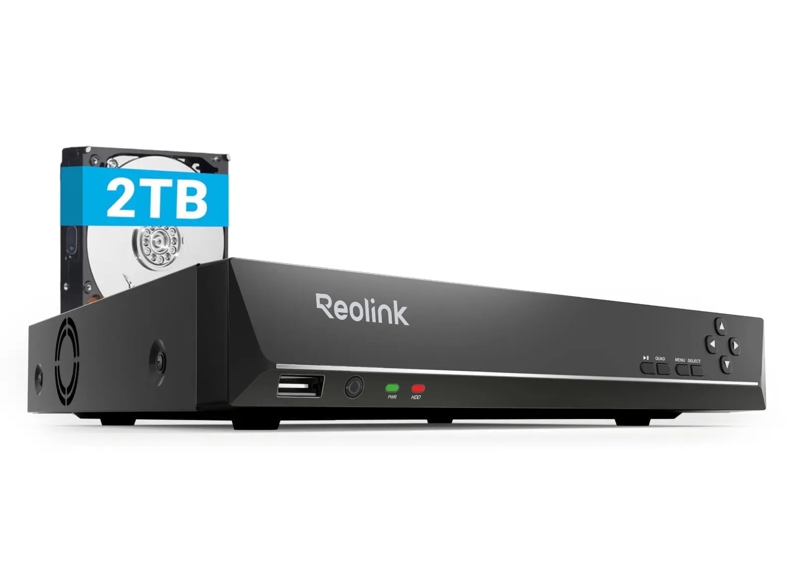 Reolink 4K 8CH Video Surveillance Home Security PoE NVR with 2TB