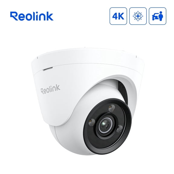 Reolink CX820 4K 8MP PoE IP Dome Security Camera ColorX Night Vision F1.0 Super Aperture WDR Technology True Color in Low Light Person/Vehicle/Animal Detection
