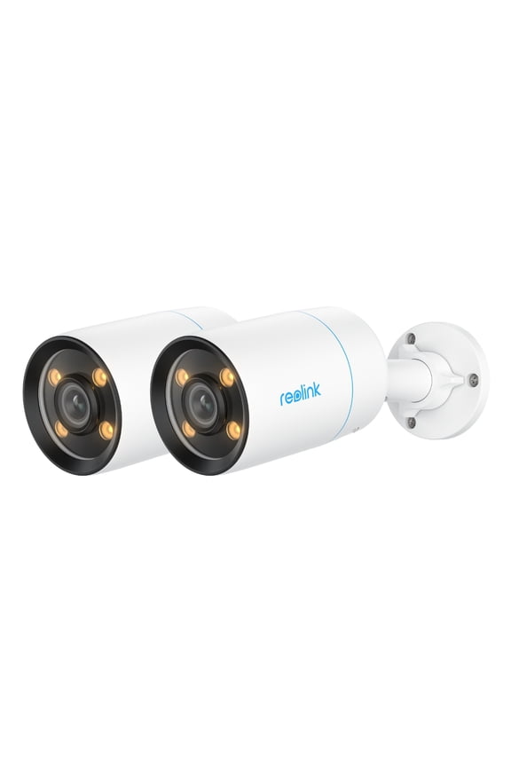 4K 8MP PoE IP Camera Spotlight Color Night Vision Person/Pet Detection 2-Way Talk CX810-2Pcs