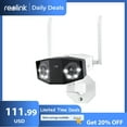 thumbnail image 1 of Reolink 4K Duo Dual Lens Wifi 180°Outdoor Security IP Camera Smart Detection Color Night 2-Way Audio, 1 of 9