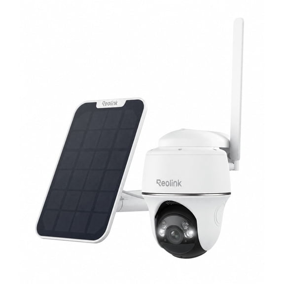 Reolink Go PT Plus 5MP 4G LTE Solar Security Camera, Smart Detection, Color Night Vision, Pan Tilt & Auto Tracking