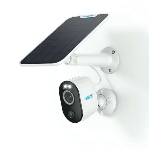 Reolink 4MP Outdoor Wireless Battery-Powered Security Spotlight Camera, Color Night Vision, Human/Vehicle Smart Detection, 2.4/5Ghz WIFI, Supports Smart Home, Argus 3 Pro with Solar Panel