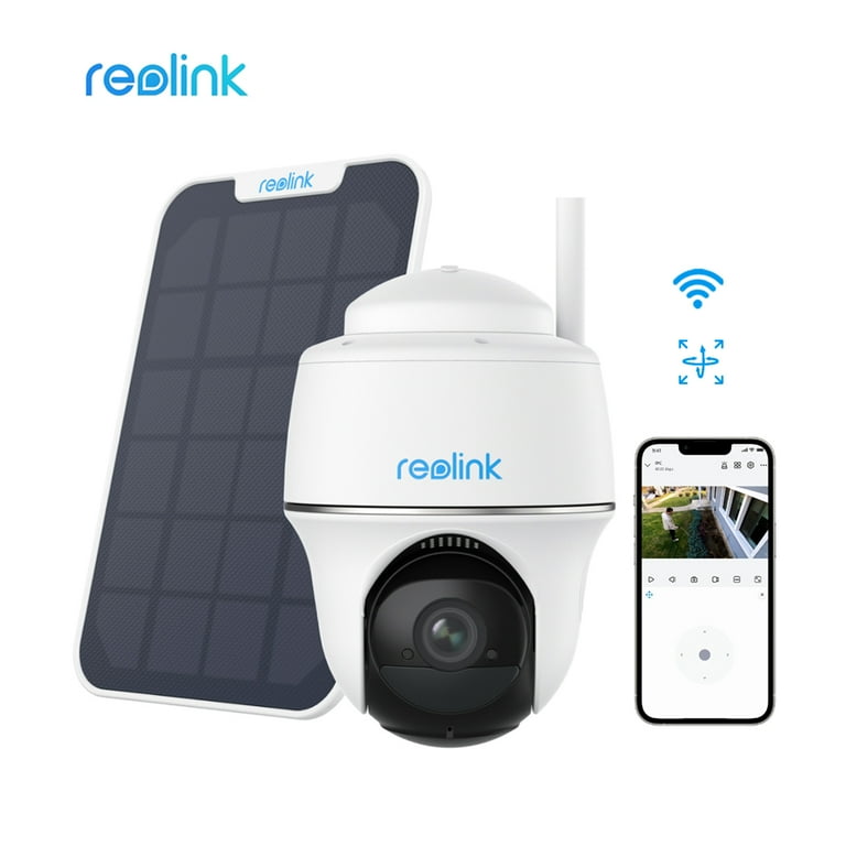 Reolink Argus 4MP WIFI Outdoor Security Camera with Solar Panel
