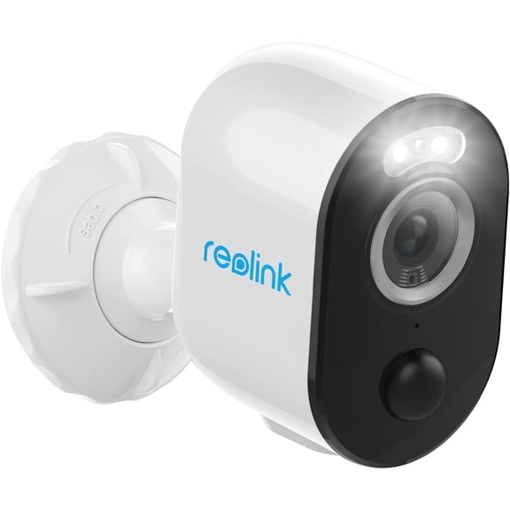 Reolink Argus 3 Pro 5MP Solar/Battery Security Camera, 2.4/5GHz Wi-Fi, Smart Detection, Color Night Vision, IP65