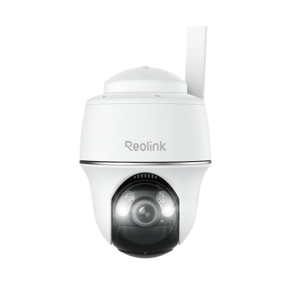 Reolink 5MP 4G LTE Outdoor Wireless PT Battery Security Camera Person/Car Detect 355° Pan 2-Way Talk