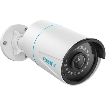 Reolink 5MP Outdoor PoE Security IP Camera, Smart Human/Vehicle Detection, Smart Playback, Timelapse, Night Vision, Audio Record, Work with Smart Home, RLC-510A