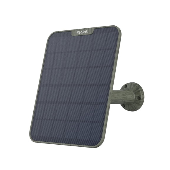 Reolink 6W Solar Panel Compatible with Battery-Powered Security IP Cameras, Includes 4m Cable to Get Uninterrupted Power Supply
