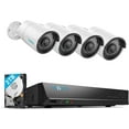 thumbnail image 1 of Reolink 8CH 5MP POE Home Security Camera System, 4pcs 5MP Outdoor POE Cameras, 8MP 8CH POE NVR with 2TB HDD for 24/7 Recording, RLK8-410B4-5MP, 1 of 9