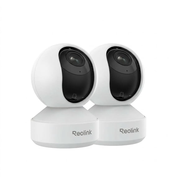 Reolink 8MP Wi-Fi Plug-in PTZ Home Security Camera, 2-Pack, Person/Pet Detection, Auto Tracking, 2-Way Audio, E1 Zoom