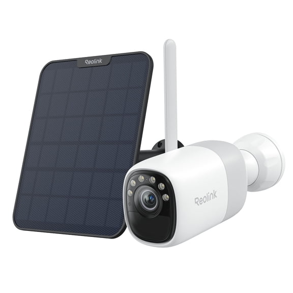 Reolink Altas 2K Solar Security Camera Wireless Outdoor, 10s Pre-Recording, 540-Day Battery Life, ColorX Night Vision, WiFi 6, Smart AI Detection, Home Hub Compatible, No Subscription Required