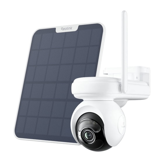 Reolink Altas PT Ultra 4K Battery Solar Security Camera, 360 Pan Tilt, Pre-Recording, Color Night Vision