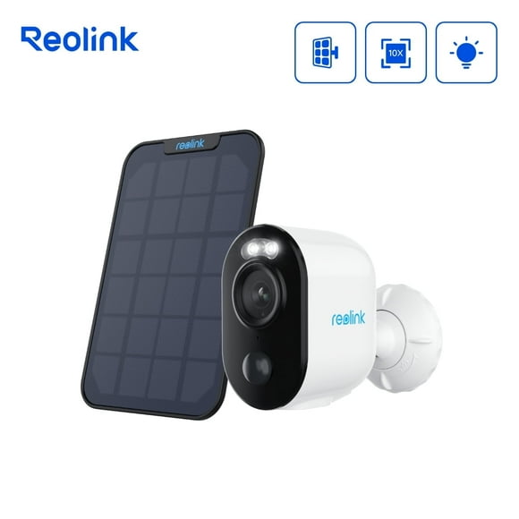 Reolink Argus 3MP Security Wireless Wifi Battery Camera Spotlight People Pet Detection 3E with Solar