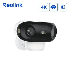 Reolink Argus 4 Pro 4K 8MP Battery Wi-Fi Security Camera, Color Night Vision, 2-Way Audio, IP66, 180° View