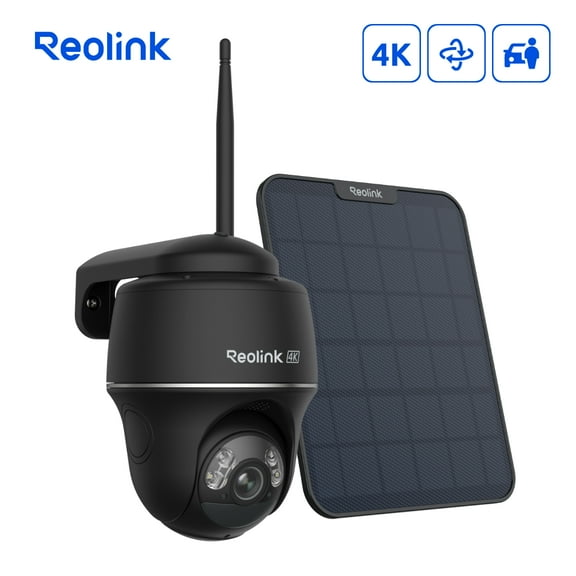 Reolink Argus 4K 8MP Wireless Wifi Home Security Video Camera PT Ultra Battery/Solar Smart Detection