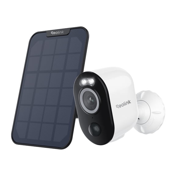 Reolink Argus 3 Pro 5MP Battery Wi-Fi Solar Security Camera, Smart Detection, Color Night Vision, Supports Smart Home