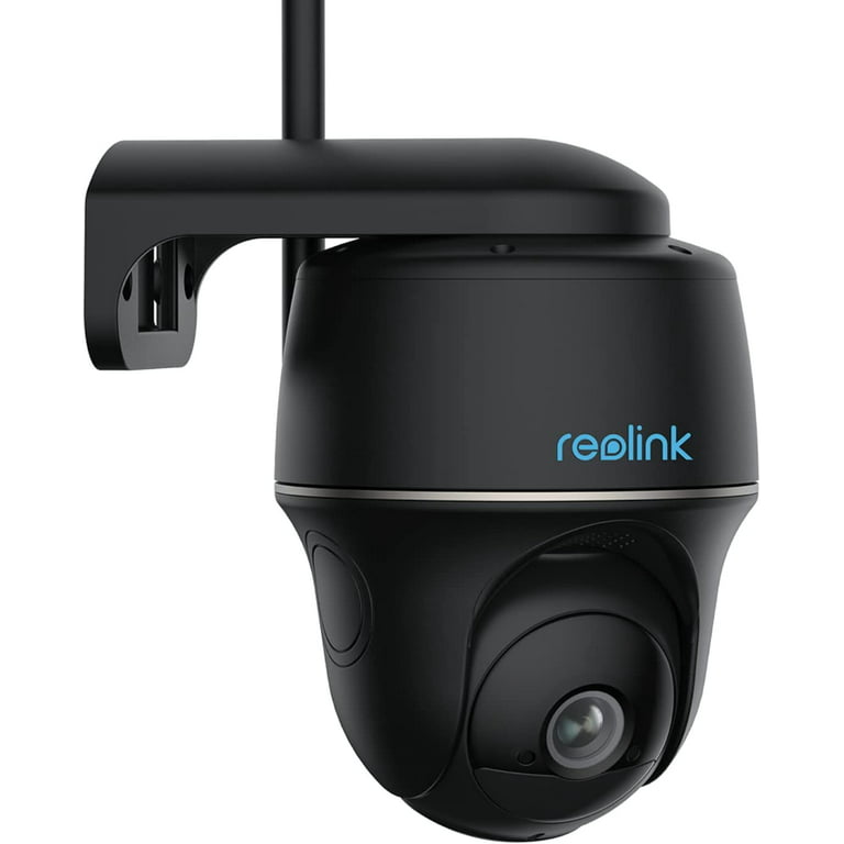 Reolink Argus PT-Black, 2K 2.4/5GHz Dual-bands WIFI Battery Camera for  Outdoor, Pan&Tilt, Human/Vehicle Detection, PIR Sensor, Support 128G  Storage 