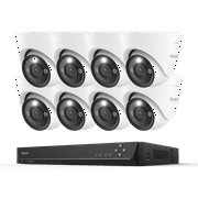 Reolink 16CH 12MP PoE Security Camera System,8Pcs Video CCTV Surveillance Camera,Person Detection,2-Way Talk