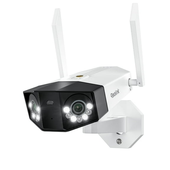 Reolink Duo 3 WiFi 16MP Wifi 6 Plug-in Camera with 180 Panorama,Motion Track Spotlight Night Vision