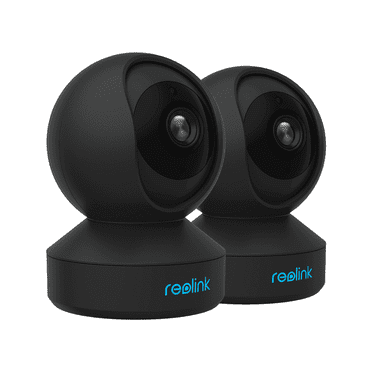 Reolink E1 Pro-Black 2 Pack,  2.4/5ghz WiFi 4MP HD Plug-in Wireless AI Detect Indoor Home Security Camera