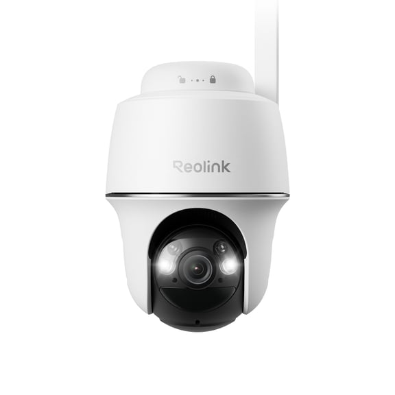 Reolink Go PT Plus 2K+ 4G LTE Battery Security Camera, Smart Detection, Color Night Vision, Pan Tilt & Auto Tracking