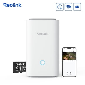 Reolink Home Hub WiFi Centralized Management Max 8 Cams with 64GB SD Card, Expandable to 1TB