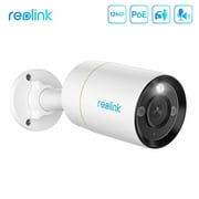 Reolink Intelligent 12MP PoE Camera with Powerful Spotlight, Color Night Vision, RLC-1212A