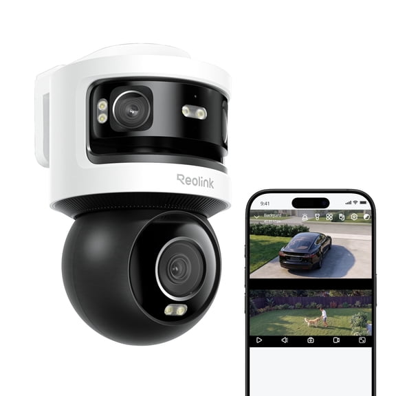 Reolink OMVI 3i 18MP PoE Security Camera, 180 Panoramic, 4K Pan Tilt, Auto Tracking, AI Detection